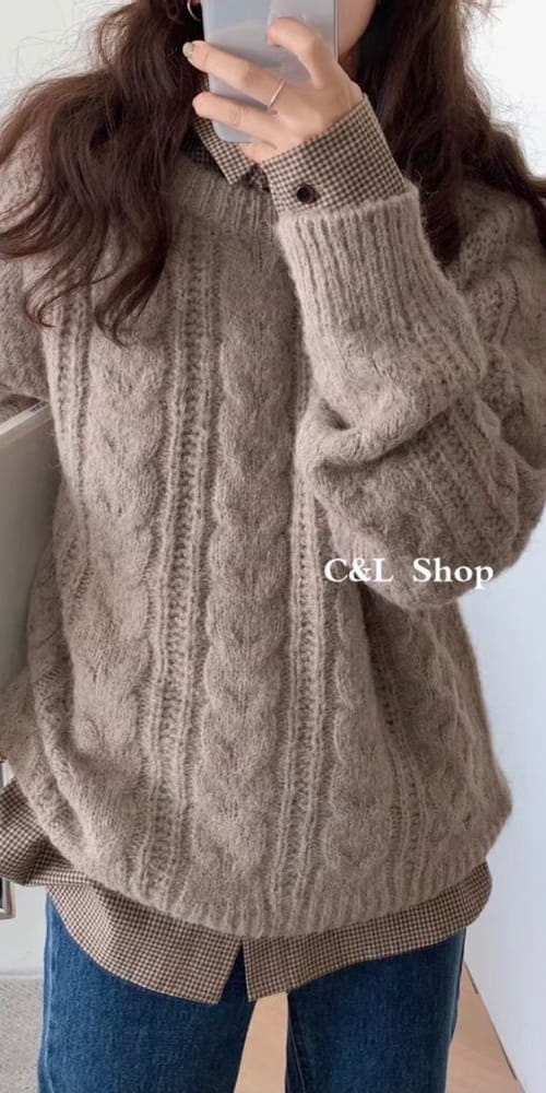 ANGE - Korean Children Fashion - #Kfashion4kids - Vely Knit Tee - 4