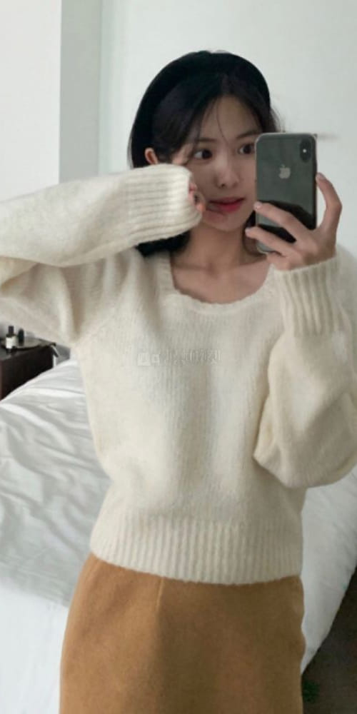 ANGE - Korean Children Fashion - #Kfashion4kids - Bebe Knit Tee