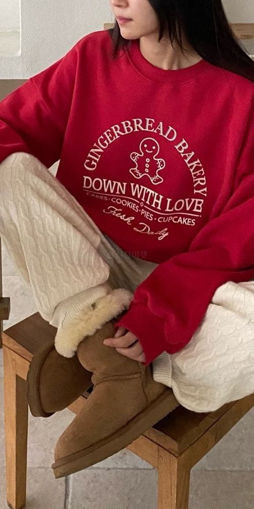 ANN DIANA - Korean Children Fashion - #Kfashion4kids - Cookie Sweatshirt - 2