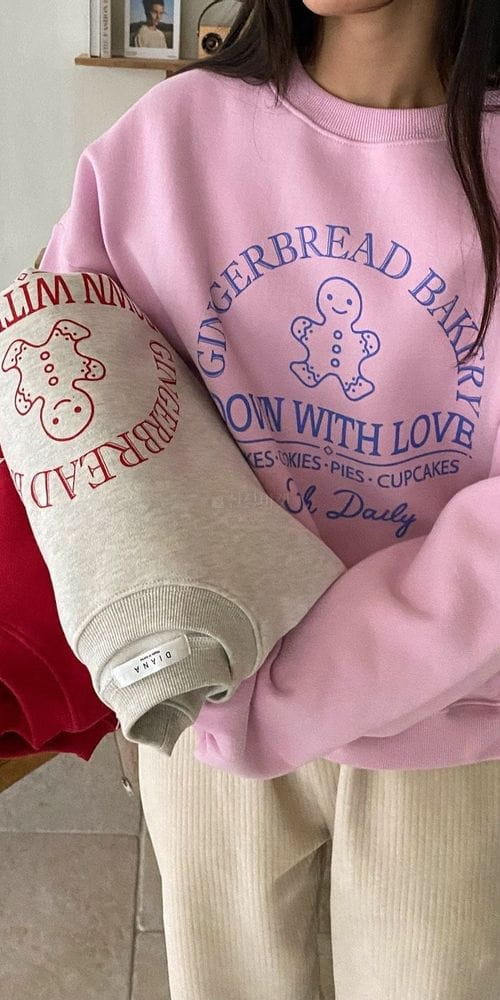 ANN DIANA - Korean Children Fashion - #Kfashion4kids - Cookie Sweatshirt - 4