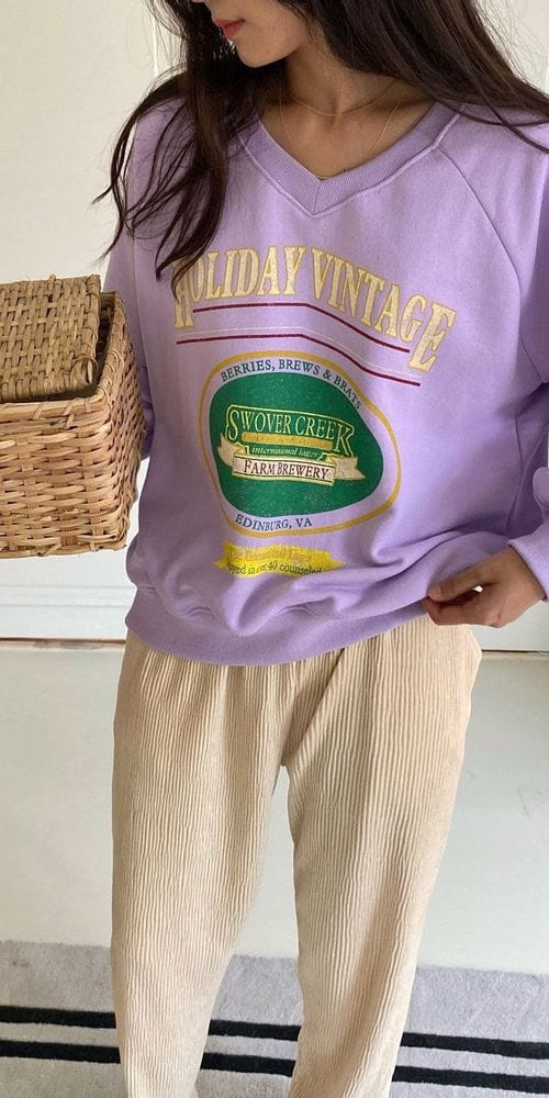 ANN DIANA - Korean Children Fashion - #Kfashion4kids - Holiday Fleece Sweatshirt