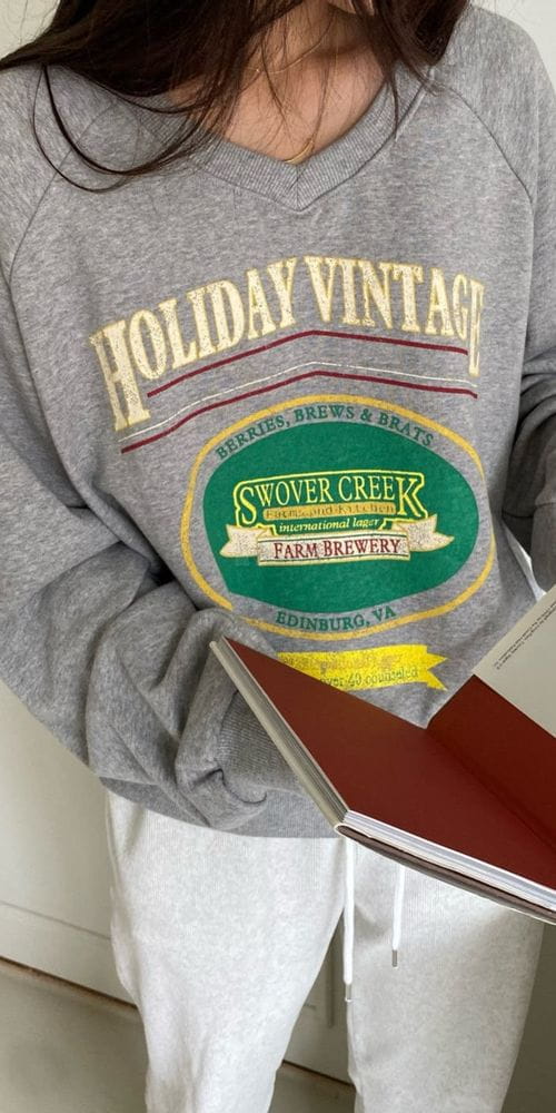 ANN DIANA - Korean Children Fashion - #Kfashion4kids - Holiday Fleece Sweatshirt - 4