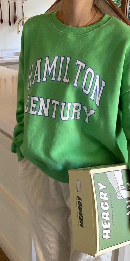 ANN DIANA - Korean Children Fashion - #Kfashion4kids - Hamilton Fleece Sweatshirt