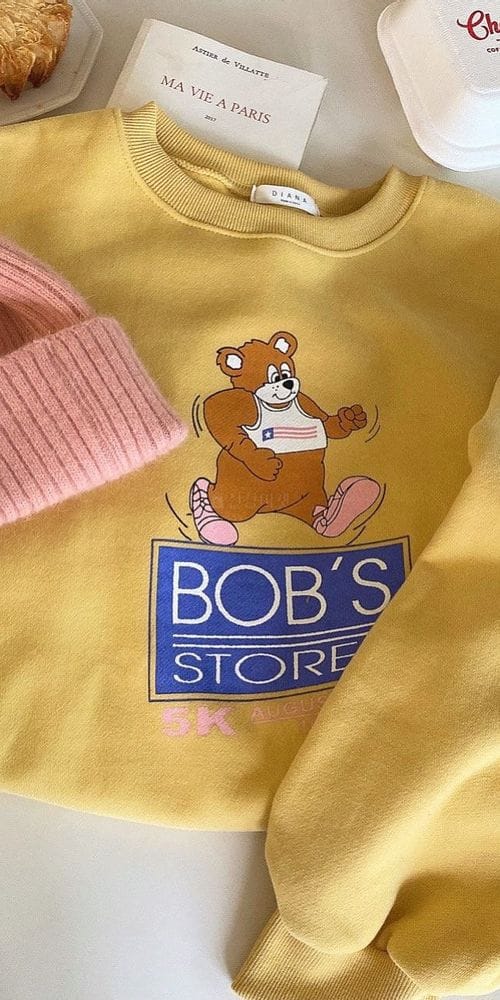ANN DIANA - Korean Children Fashion - #Kfashion4kids - Babs Fleece Sweatshirt - 3