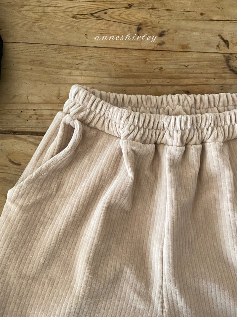 ANNE SHIRLEY - Korean Children Fashion - #Kfashion4kids - Mom Veloure Rib Pants - 7