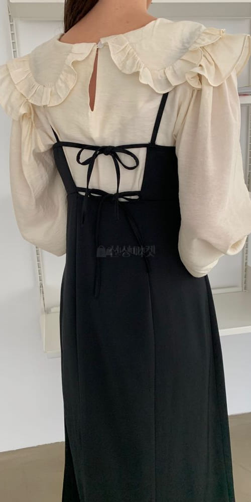 ANOTHER PLAIN - Korean Children Fashion - #Kfashion4kids - S Bustier One-piece
