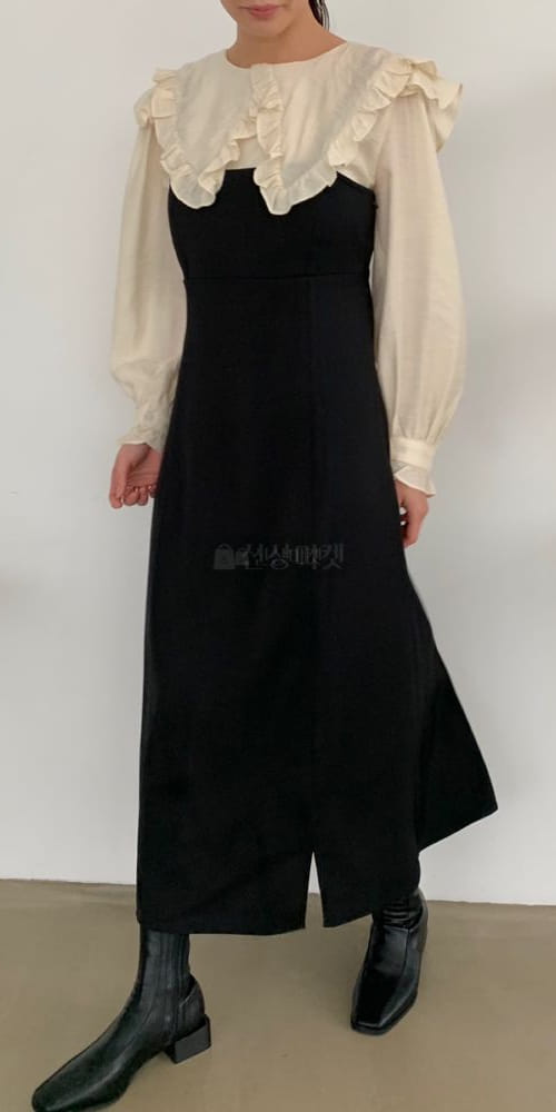 ANOTHER PLAIN - Korean Children Fashion - #Kfashion4kids - S Bustier One-piece - 2