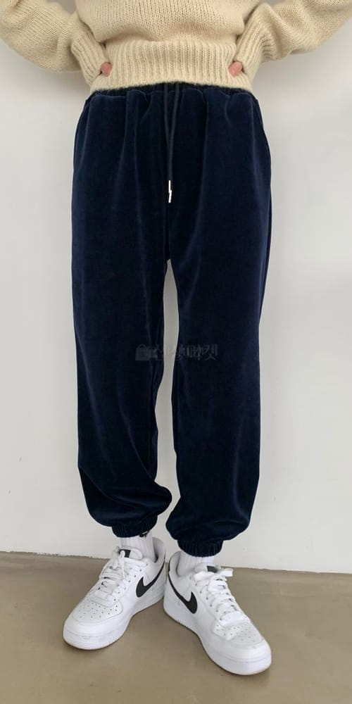 ANOTHER PLAIN - Korean Children Fashion - #Kfashion4kids - Velbet Jogger Pants - 3