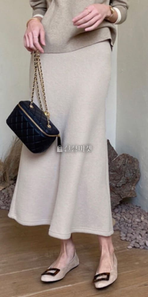 ANOTHER PLAIN - Korean Children Fashion - #Kfashion4kids - Knit Plare Skirt - 3