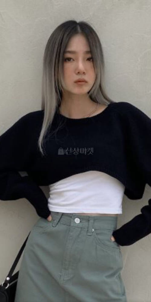 ANOTHER PLAIN - Korean Children Fashion - #Kfashion4kids - Crop Knit Tee - 2