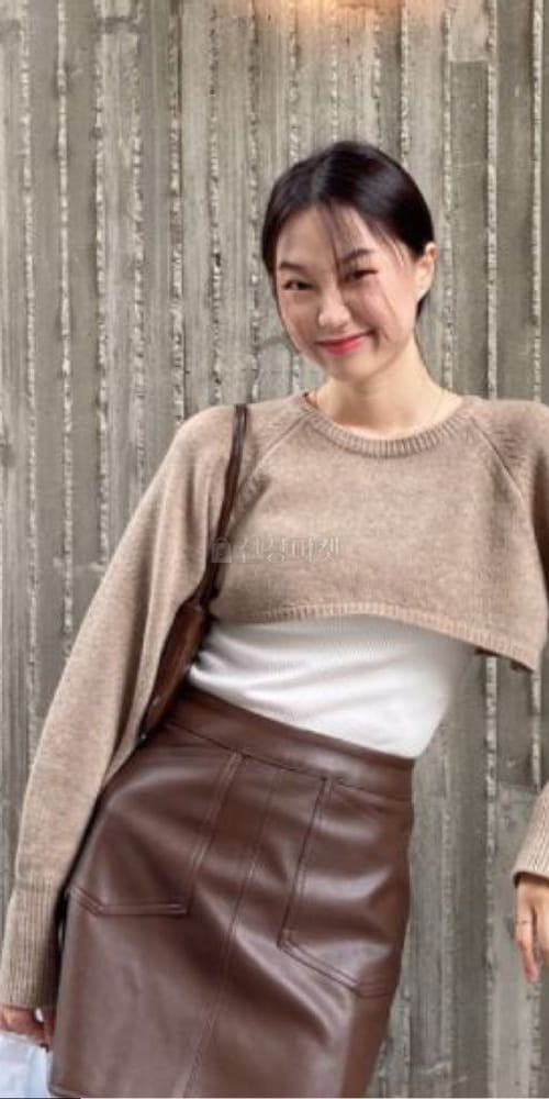 ANOTHER PLAIN - Korean Children Fashion - #Kfashion4kids - Crop Knit Tee - 3