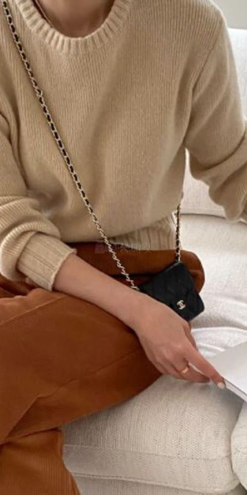 ANOTHER PLAIN - Korean Children Fashion - #Kfashion4kids - Round Knit Tee - 2