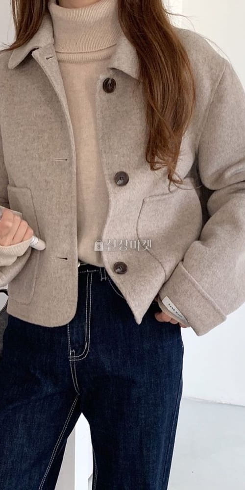 ANOTHER PLAIN - Korean Children Fashion - #Kfashion4kids - Short Hand Made Jacket - 3