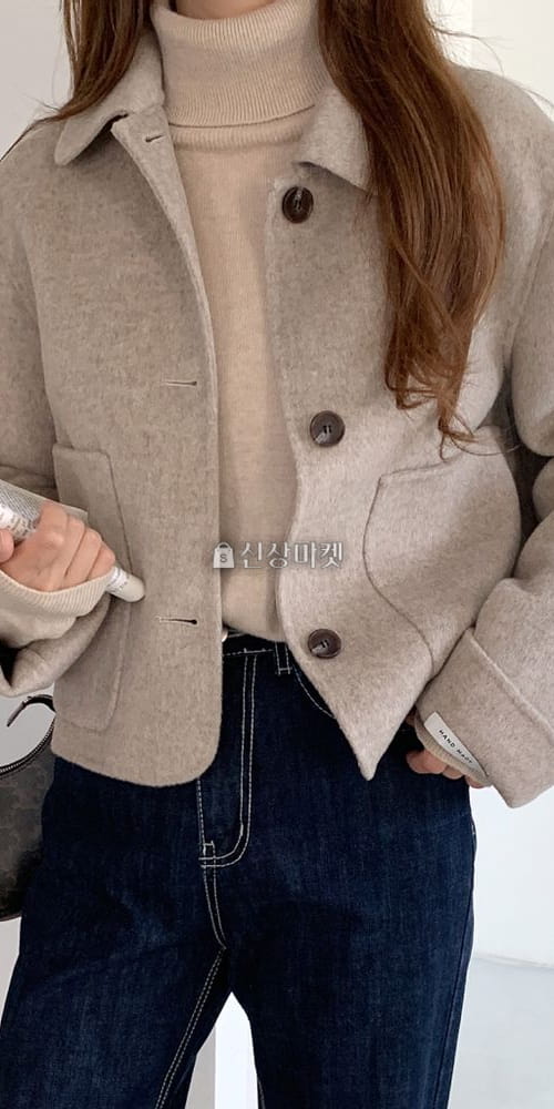 ANOTHER PLAIN - Korean Children Fashion - #Kfashion4kids - Short Hand Made Jacket - 4