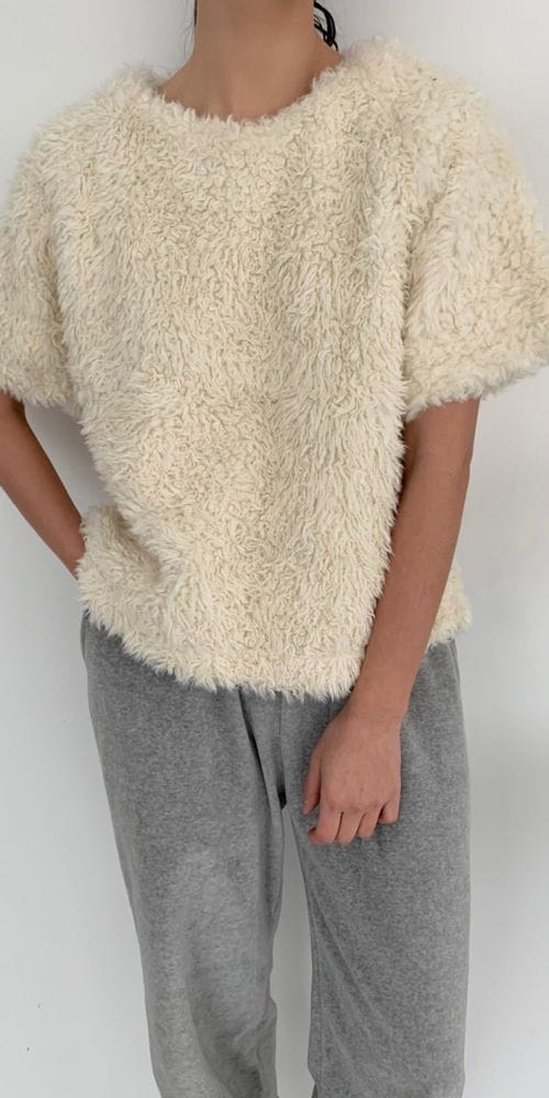 ANOTHER PLAIN - Korean Children Fashion - #Kfashion4kids - Fleece Blouse - 4