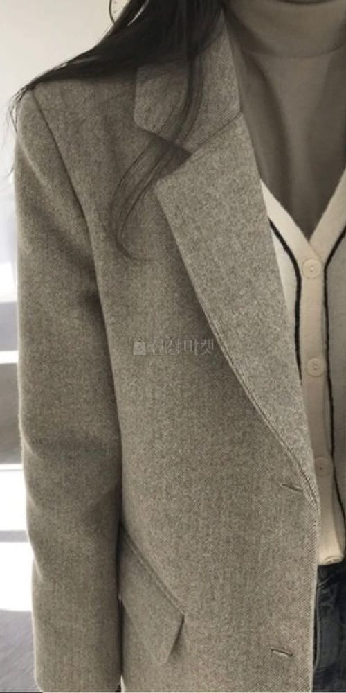 ANOTHER PLAIN - Korean Children Fashion - #Kfashion4kids - Back Slit Jacket - 4