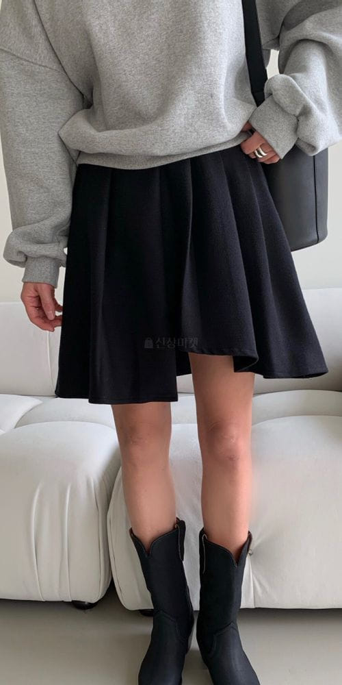 ANOTHER PLAIN - Korean Children Fashion - #Kfashion4kids - Mini Unbalance Skirt - 4
