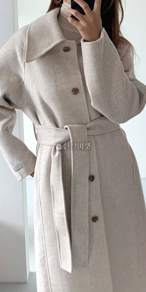 ANOTHER PLAIN - Korean Children Fashion - #Kfashion4kids - Collar Long Coat - 3