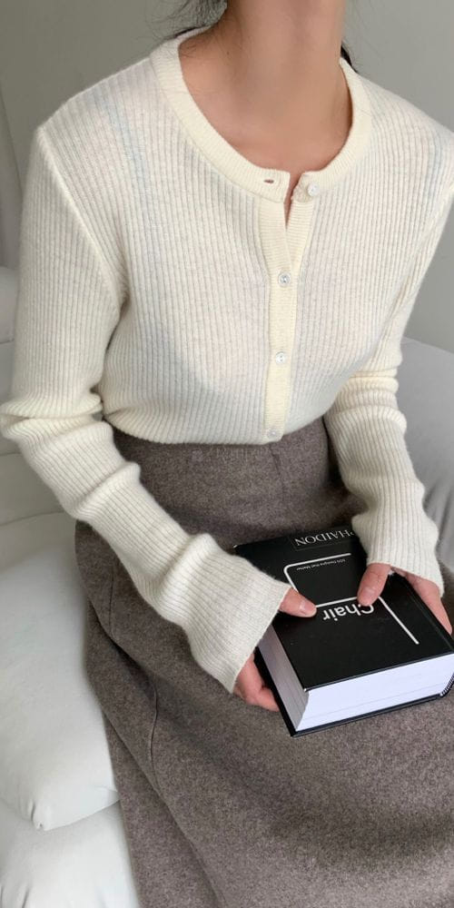 ANOTHER PLAIN - Korean Children Fashion - #Kfashion4kids - Cashmere Cardigan - 2