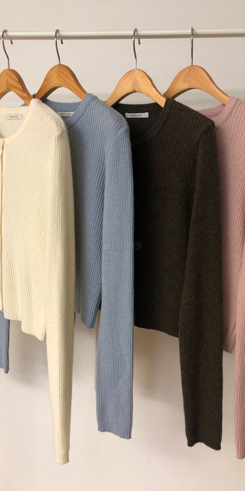 ANOTHER PLAIN - Korean Children Fashion - #Kfashion4kids - Cashmere Cardigan - 4