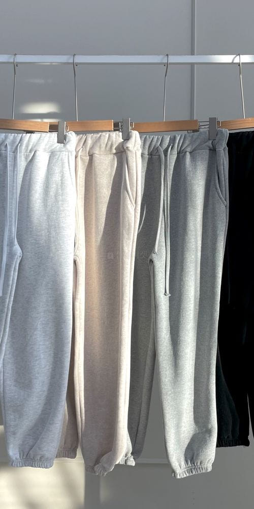 ANOTHERPLAN - Korean Children Fashion - #Kfashion4kids - Fleece Jogger Pants - 4