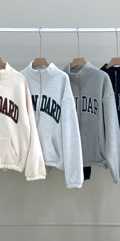 ANOTHERPLAN - Korean Children Fashion - #Kfashion4kids - Standard Fleece Zip-up - 4