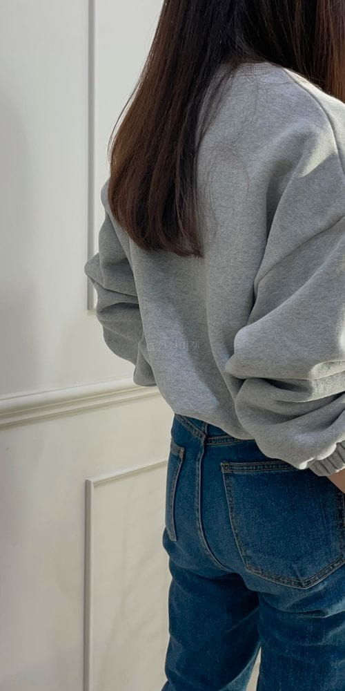 ANOTHERPLAN - Korean Children Fashion - #Kfashion4kids - Fleece Banding Sweatshirt - 3