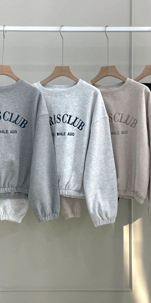 ANOTHERPLAN - Korean Children Fashion - #Kfashion4kids - Fleece Banding Sweatshirt - 4