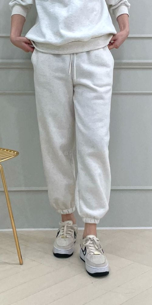 ANOTHERPLAN - Korean Children Fashion - #Kfashion4kids - Paris Fleece Jogger Pants
