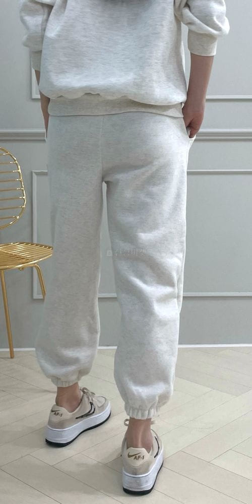 ANOTHERPLAN - Korean Children Fashion - #Kfashion4kids - Paris Fleece Jogger Pants - 3