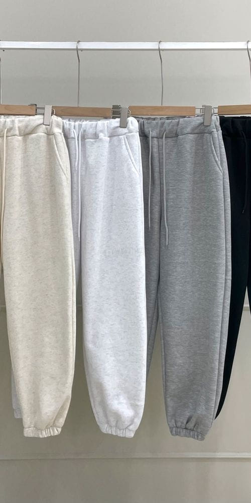 ANOTHERPLAN - Korean Children Fashion - #Kfashion4kids - Paris Fleece Jogger Pants - 4
