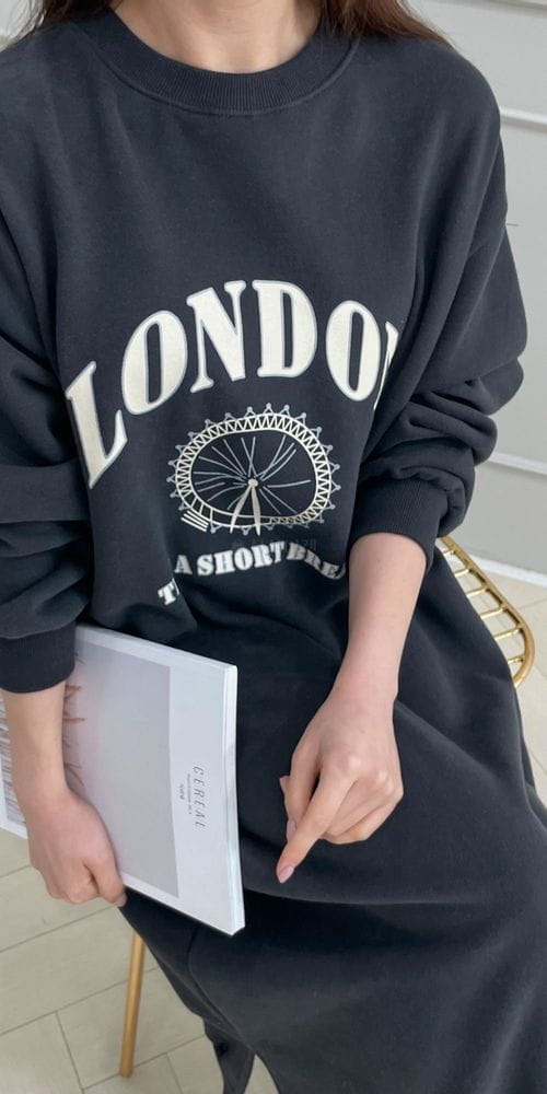 ANOTHERPLAN - Korean Children Fashion - #Kfashion4kids - London Fleece One-piece - 3