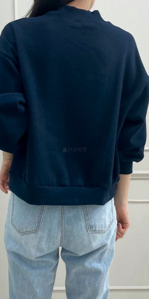 ANOTHERPLAN - Korean Children Fashion - #Kfashion4kids - Ohio Half Turtleneck Sweatshirt - 3