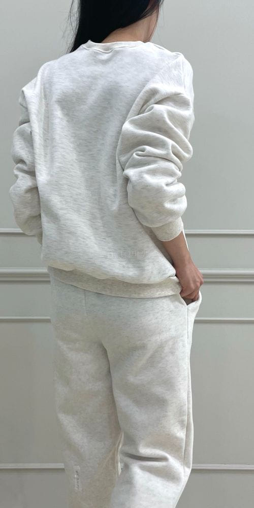 ANOTHERPLAN - Korean Children Fashion - #Kfashion4kids - Paris Patch Fleece Sweatshirt - 3
