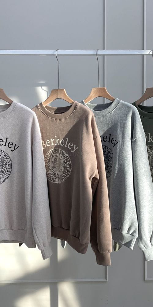 ANOTHERPLAN - Korean Children Fashion - #Kfashion4kids - Berkeley Fleece Sweatshirt - 4