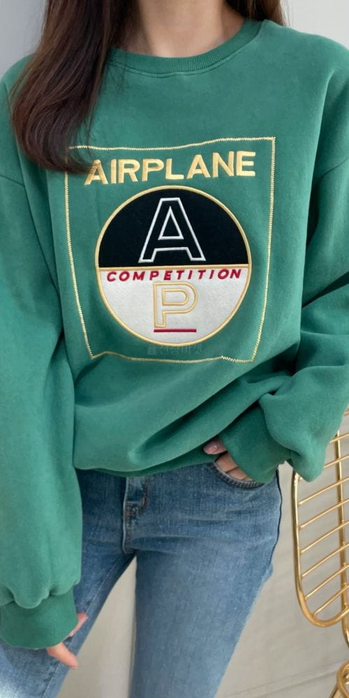 ANOTHERPLAN - Korean Children Fashion - #Kfashion4kids - Air Fleece Sweatshrit