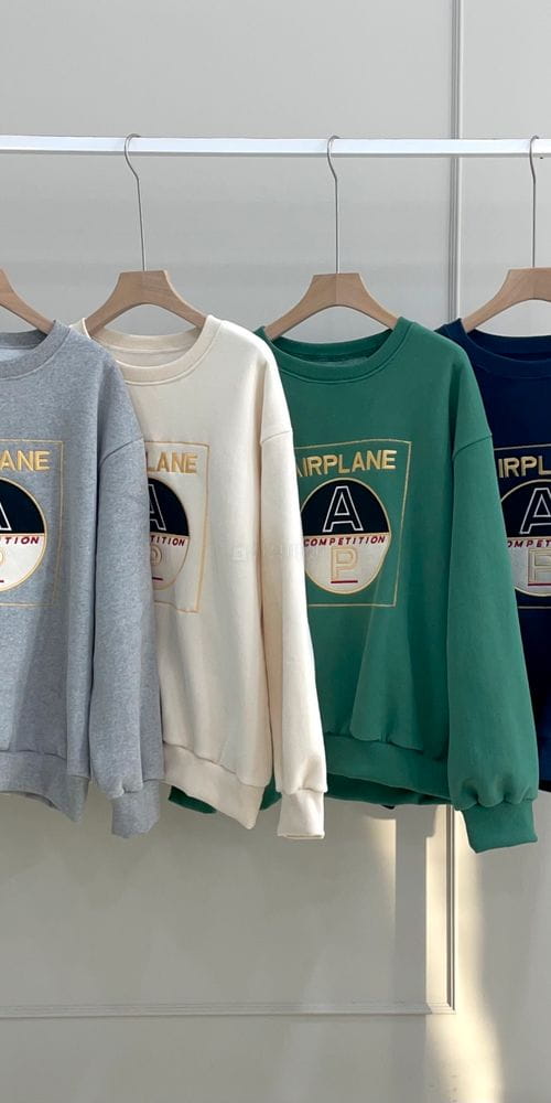 ANOTHERPLAN - Korean Children Fashion - #Kfashion4kids - Air Fleece Sweatshrit - 4