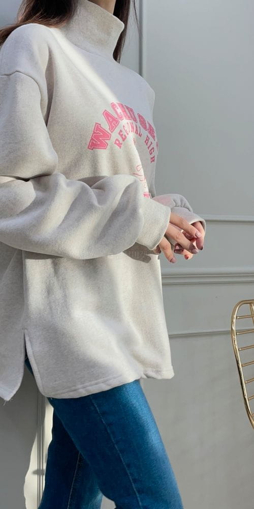 ANOTHERPLAN - Korean Children Fashion - #Kfashion4kids - What You Fleece Turtleneck  - 2