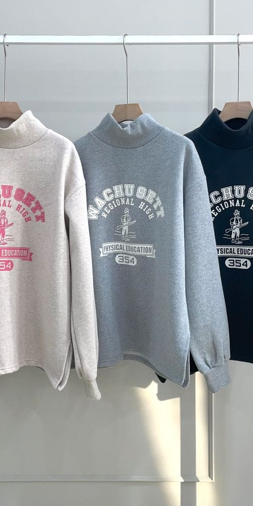 ANOTHERPLAN - Korean Children Fashion - #Kfashion4kids - What You Fleece Turtleneck  - 4