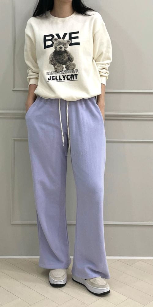 ANOTHERPLAN - Korean Children Fashion - #Kfashion4kids - Peach Fleece Pants