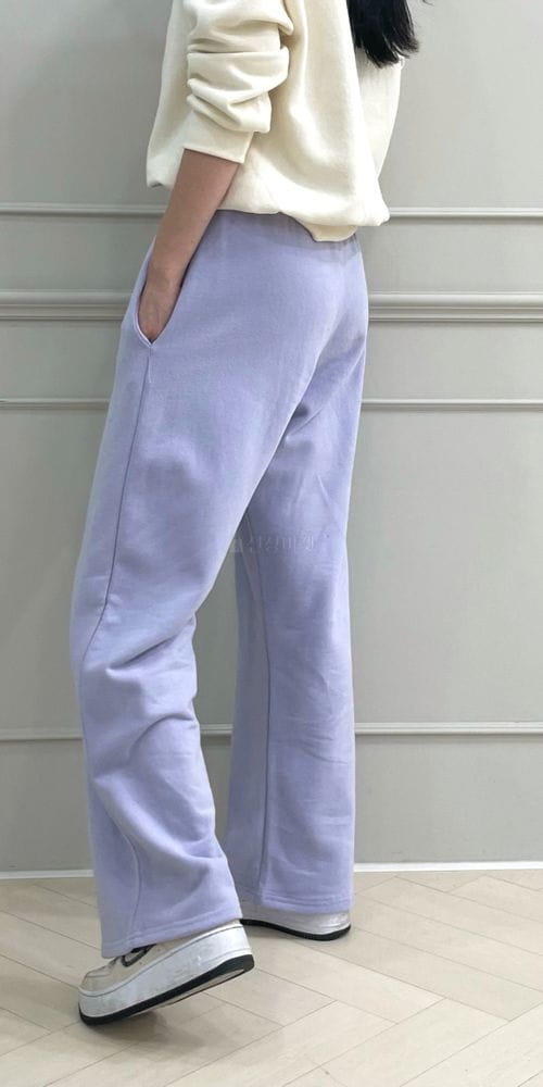 ANOTHERPLAN - Korean Children Fashion - #Kfashion4kids - Peach Fleece Pants - 2