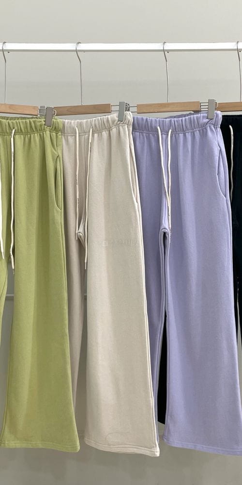ANOTHERPLAN - Korean Children Fashion - #Kfashion4kids - Peach Fleece Pants - 4