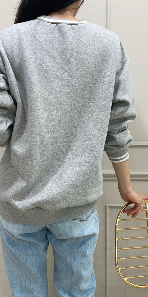 ANOTHERPLAN - Korean Children Fashion - #Kfashion4kids - Happening Fleece Sweatshrit - 2