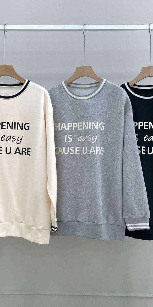 ANOTHERPLAN - Korean Children Fashion - #Kfashion4kids - Happening Fleece Sweatshrit - 4