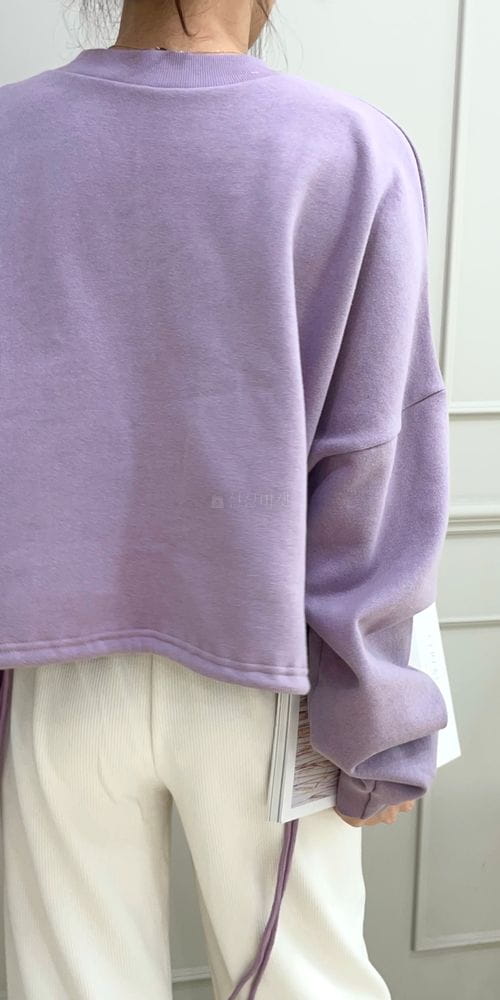 ANOTHERPLAN - Korean Children Fashion - #Kfashion4kids - Cheese Fleece Sweatshirt - 2
