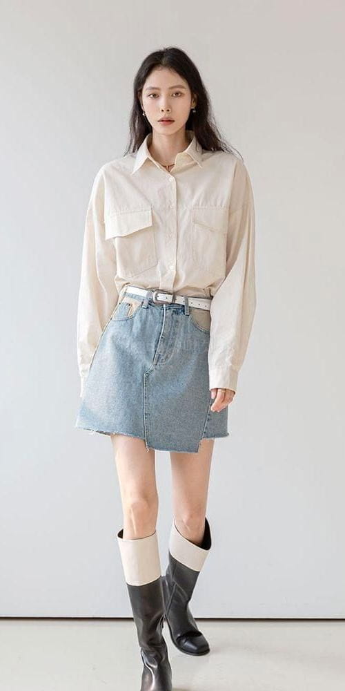 ARC EN CIEL - Korean Children Fashion - #Kfashion4kids - Pocket Leme Shirt - 2