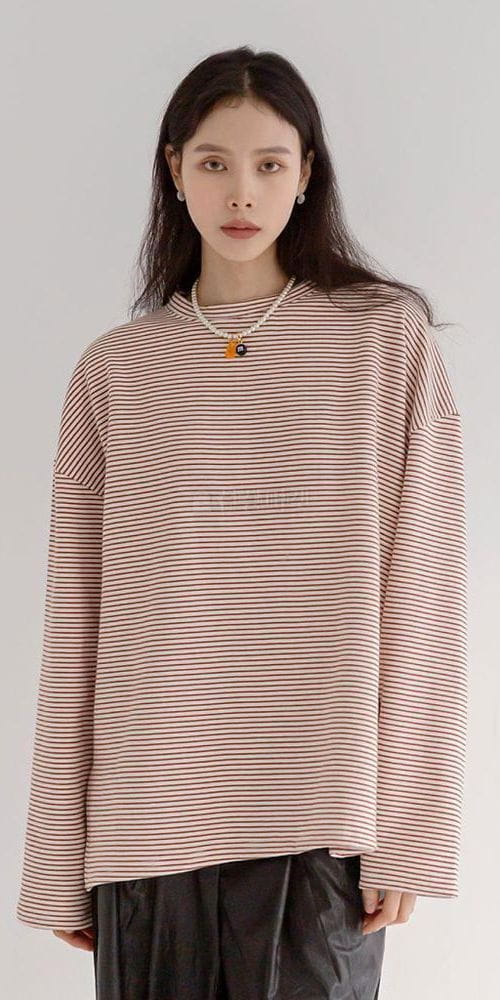 ARC EN CIEL - Korean Children Fashion - #Kfashion4kids - Fleece Stripes Tee - 2