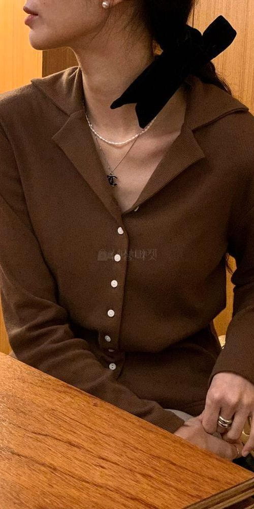 ARC EN CIEL - Korean Children Fashion - #Kfashion4kids - Collar Cardigan - 4