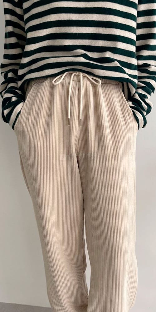 ASHER - Korean Children Fashion - #Kfashion4kids - Rib PAnts - 2