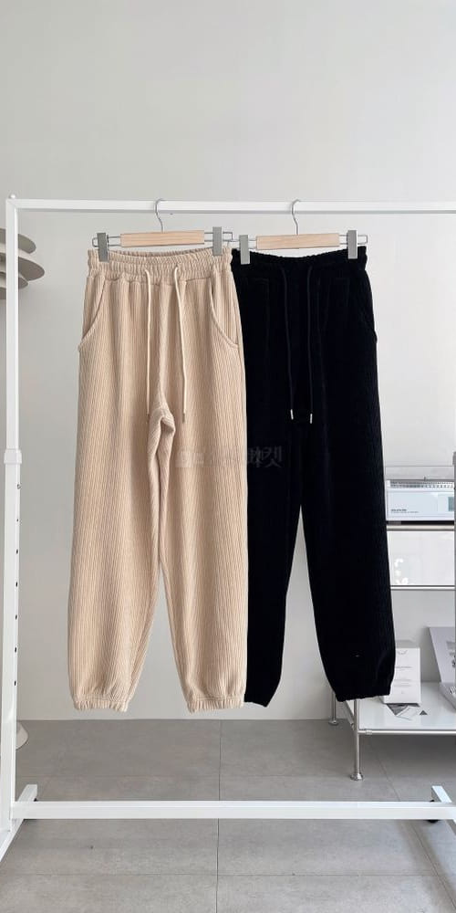 ASHER - Korean Children Fashion - #Kfashion4kids - Rib PAnts - 4